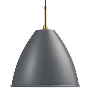 Bestlite BL9L Pendant Large Grey & Brass