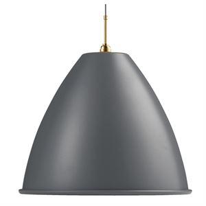 Bestlite BL9XL Pendant Grey & Brass