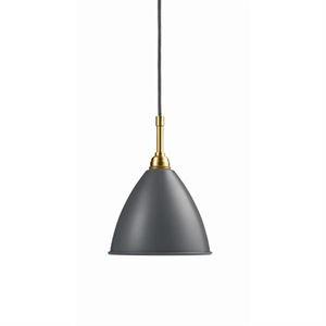 Bestlite BL9S Pendant Small Grey & Brass