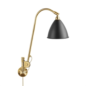 Bestlite BL6 Wall Lamp Black & Brass