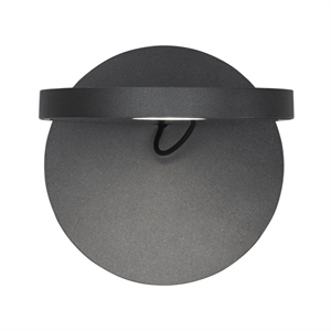 Artemide DEMETRA FARETTO, Lámpara de Pared 2700K, Con Encendido/apagado, Gris Antracita