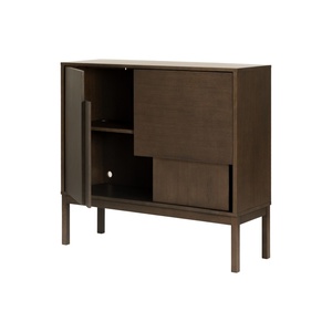 Mesa Auxiliar con Patas de Roble Oscuro de Design House Stockholm