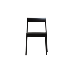 Form & Refine Silla de Comedor Blueprint Roble Teñido Negro