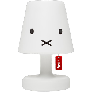 Lámpara Portátil Fatboy Edison The Petit x Miffy Blanco