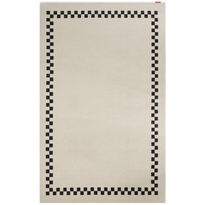 Alfombra Fatboy Carpretty Grand Check 200x302 cm Antracita/ Crema