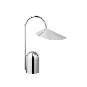 Lámpara Portátil Ferm Living Arum de Acero Inoxidable