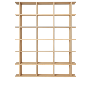 Librería Kona de Ferm Living de 3x6 de Roble Natural