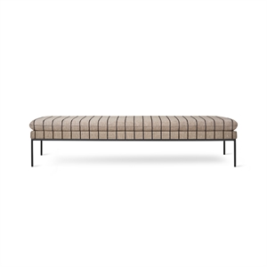 Ferm Living Turn Daybed Pasadena Arena Negro/Negro