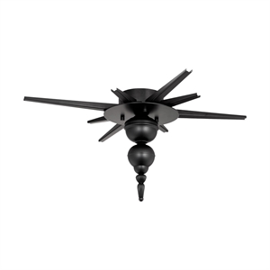Design By Us Flash Your Lamps Rosetón Black Deluxe