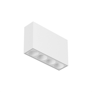 Flos Light Shadow Superficie 4 Focos Dali Blanco