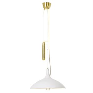 GUBI Tynell Collection A1965 Lámpara Colgante Con Ajuste de Altura Blanco