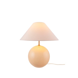 Lámpara de Mesa Globen Lighting Iris 35 Crema