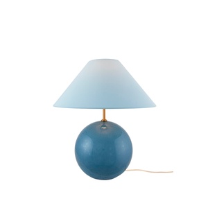 Lámpara de Mesa Globen Lighting Iris 35 Azul Opaco