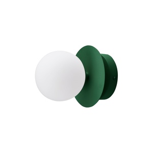 Lámpara de pared/ Lámpara de techo Art Deco Globen Lighting Verde/ Blanco