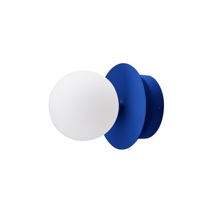 Lámpara de pared/ Lámpara de techo Art Déco Globen Lighting Azul/ Blanco