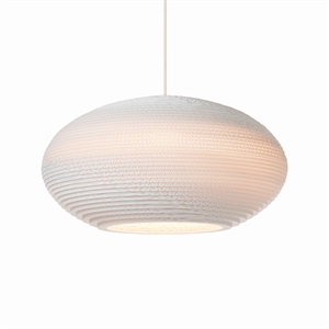 Graypants Scraplight Disc 16 Lámpara Colgante Pequeño Blanco