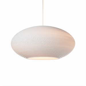 Graypants Scraplight Disc 24 Lámpara Colgante Grande Blanco