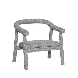 Sillón Hübsch Ouli Gris claro Melange