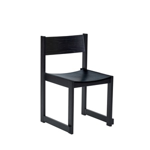 Silla de Comedor Hübsch Forma Negro