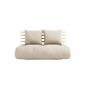 Sofá Karup Design Shin Sano con Colchón Beige/lacado Transparente