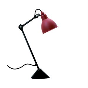 Lampe Gras N205 Lámpara de Mesa Negro mate/Rojo Mate