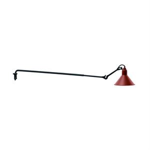 Lampe Gras N213 Lámpara de Pared Negro mate/Rojo Mate