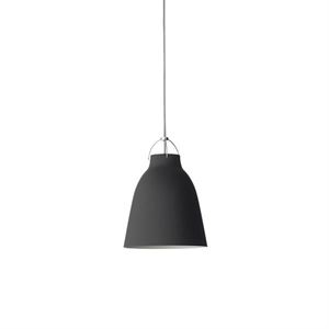 Fritz Hansen Caravaggio Lámpara Colgante Negro Mate P2 Con Cable de 6 Metros