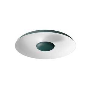 Lámpara de techo Linea Light Basin_S Ø48 Verde Azul