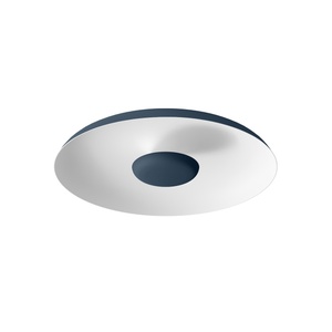 Lámpara de techo Linea Light Basin_S Ø48 Acero Azul