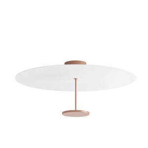 Lámpara de techo Linea Light Stilo_S Ø74 Beige Rojo