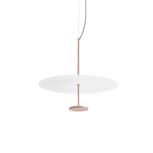 Lámpara colgante Linea Light Stilo_P Ø54 Beige Rojo