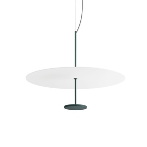 Lámpara colgante Linea Light Stilo_P Ø74 Verde Azul