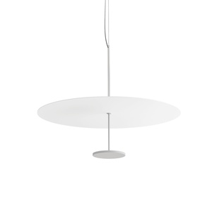 Lámpara Lámpara colgante Linea Light Stilo_P Ø74 Blanco