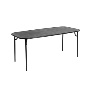 Petite Friture WEEK-END Mesa Rectangular Negro