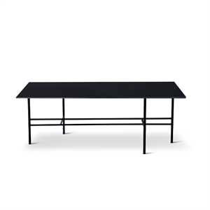 Bent Hansen Metro M108x55 Mesa de Centro Gris Oscuro /0720 Nero Ingo