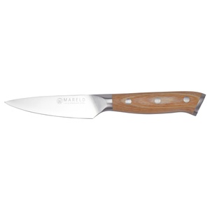 Cuchillo Europeo para Hierbas Mareld de 9 Cm, Madera Clara
