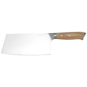 Cuchillo de Carnicero Europeo Mareld de 18 Cm, Madera Clara