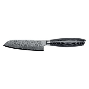 Cuchillo Japonés Santoku Mareld Akio 13 cm Negro