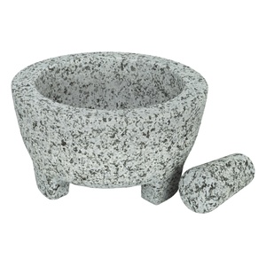 Mortero Mareld Molcajete y Postil Gris/Granito