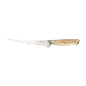 Cuchillo Fileteador Europeo Mareld de 19 Cm, Madera Clara