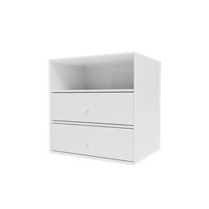 Librería Montana Mini 1006 con 2 Cajones Nuevo Blanco