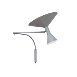 Nemo Lamp de Marseille Mini Lámpara de Pared Gris Mate