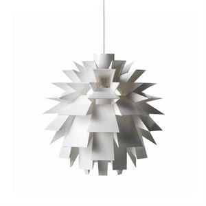 Normann Copenhagen Norm 69 Pendant Large White w. cord and canopy