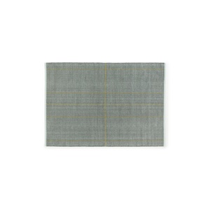 Alfombra Normann Copenhagen con costuras, 170 x 240 cm, tonos azules