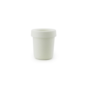 Papelera de oficina Hide de Normann Copenhagen, color Crema