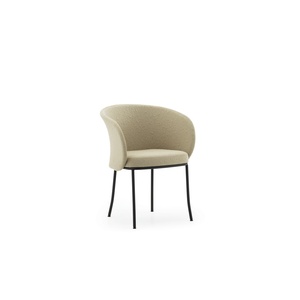 Silla de comedor de punto Normann Copenhagen Negro/ Arena