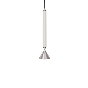 Pholc APOLLO 39 Pendant White/Polished Aluminium