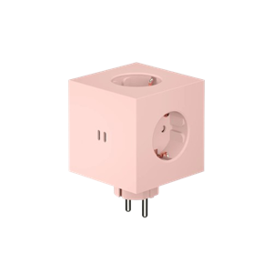 Avolt Square 2 Socket Nuevo Rosa