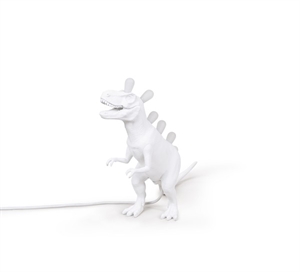 Seletti Jurassic Tiranosaurio Lámpara de Mesa Blanco