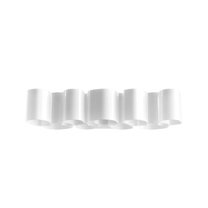 Lámpara de Pared Stilnovo Honey, Mediana, Blanco